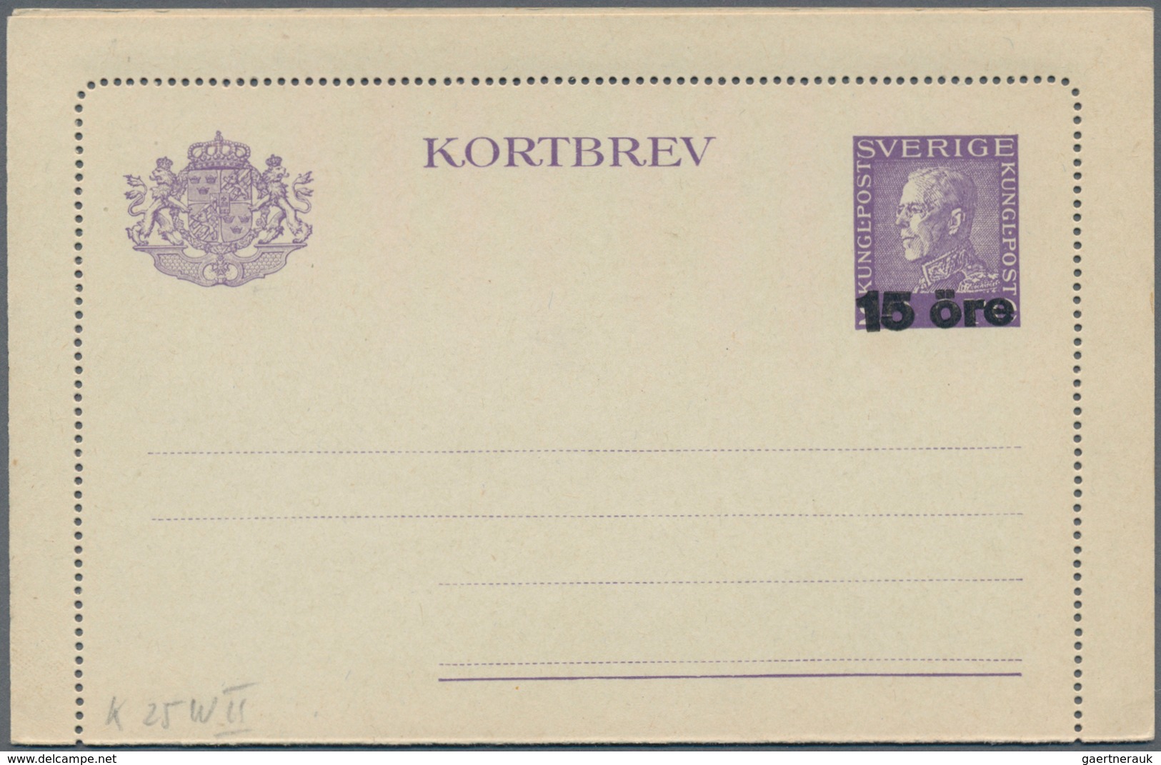 Schweden - Ganzsachen: 1881/1996, Collection Of Ca. 315 Postal Stationery Cards, Envelopes, Letterca - Postwaardestukken