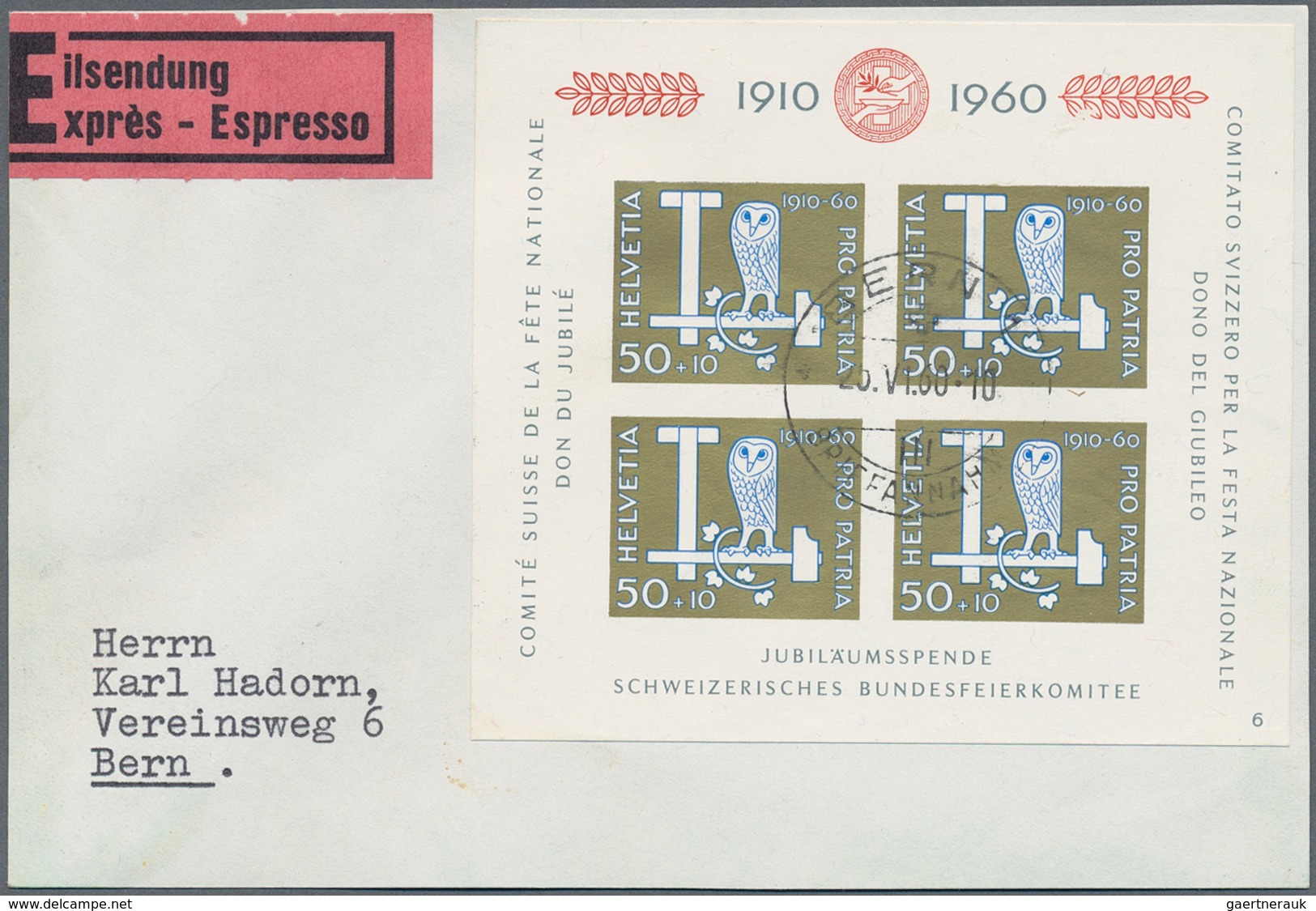 Schweiz: 1880/1990 (ca.), Vielseitige Partie Auf Auswahlblättern, Dabei Gute Blockausgaben Gesichtet - Verzamelingen