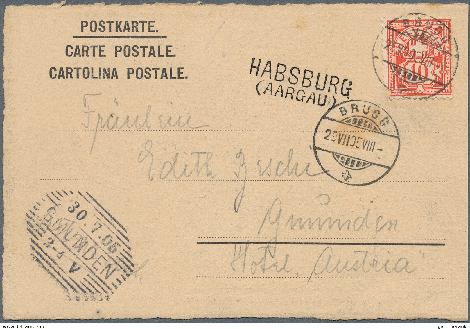 Schweiz: 1888/1944, Partie Von 17 Briefen, Karten Und Ganzsachen, Dabei Luftpost, Bessere Frankature - Collections