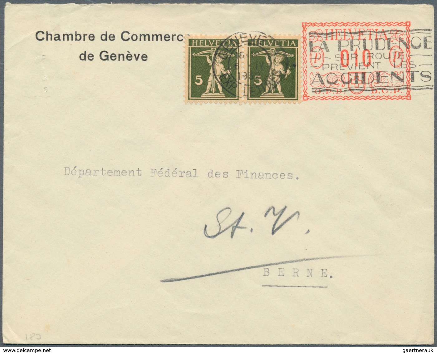 Schweiz: 1907-2000 ca.: Sehr umfangreicher und vielfältiger Bestand von rund 5000 Briefen, Postkarte