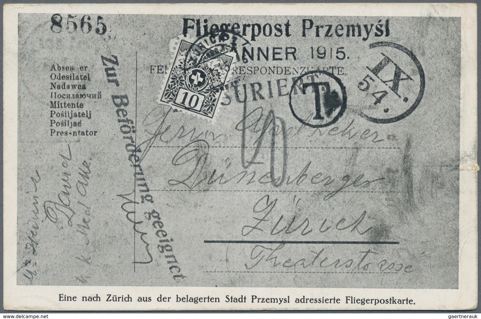 Schweiz - Ganzsachen: 1910/2000 (ca.), Reichhaltiger Und Sehr Vielseitiger Bestand Von Geschätzt Sic - Stamped Stationery