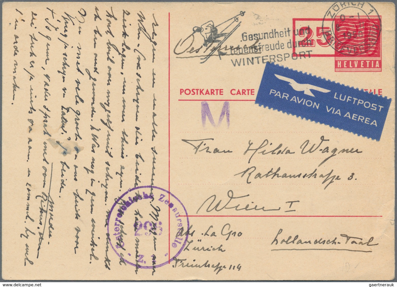 Schweiz - Ganzsachen: 1942/84 Ca. 210 Gefälligkeitsgebrauchte Und Bedarfsverwendete Ganzsachenpostka - Enteros Postales