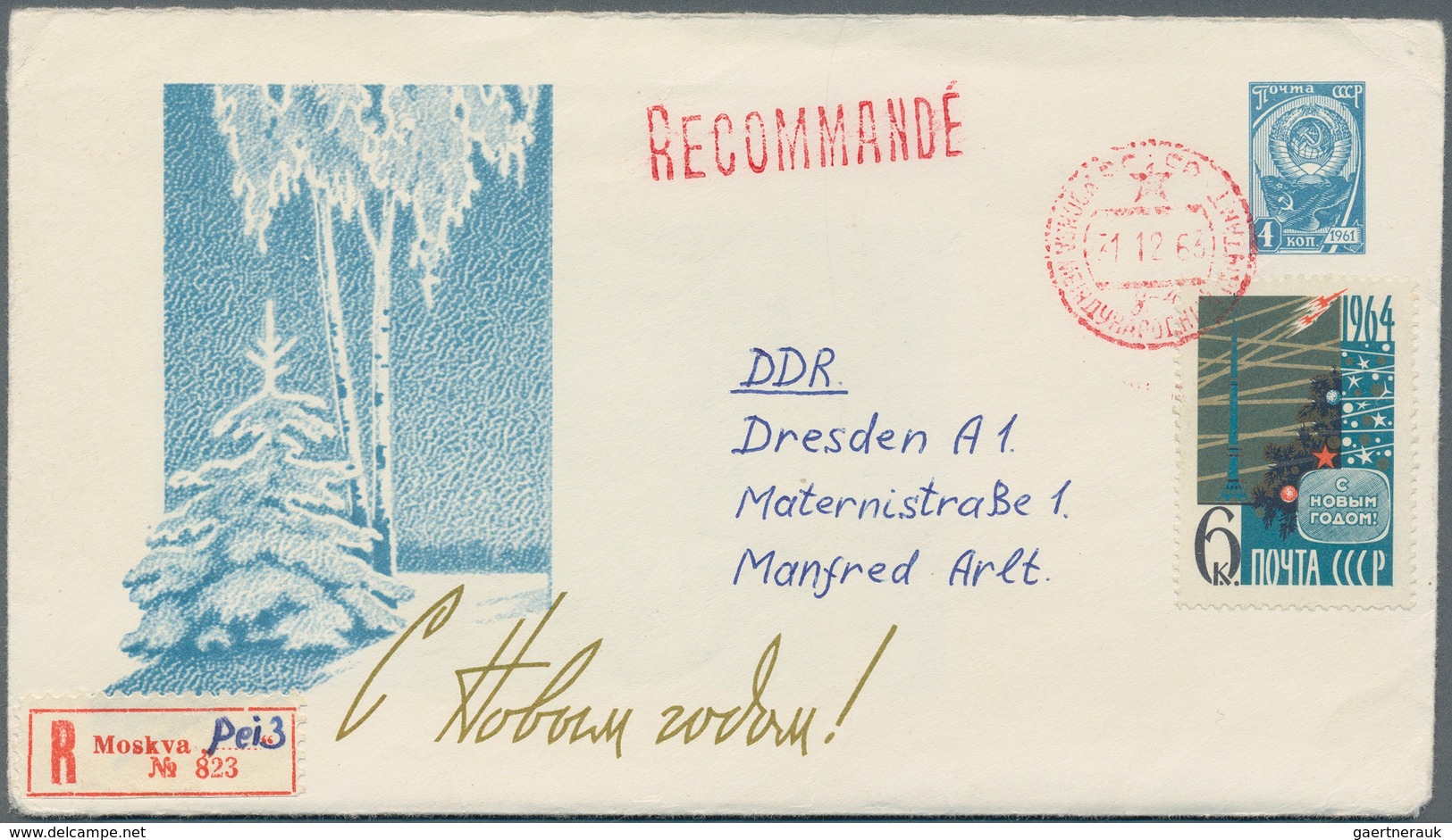 Sowjetunion - Ganzsachen: 1964/79, Collection Ca. 204 Used And Unused Pictured Postal Stationery Env - Unclassified
