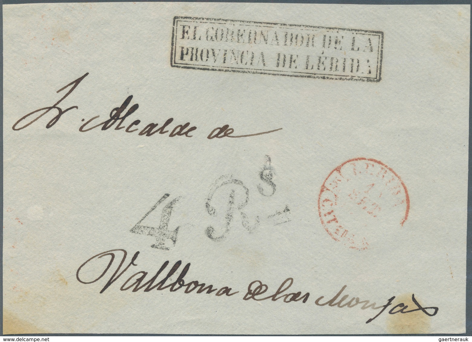 Spanien: 1786/1853, Lot Of 31 Stampless Lettersheets (incl. A Few Fronts) Showing A Nice Range Of Po - Covers & Documents