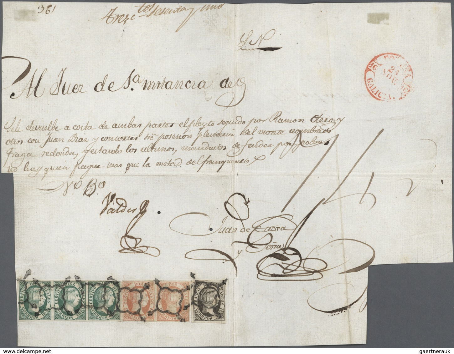 Spanien: 1850-1865 "JEWELS OF CLASSIC SPAIN": Specialized collection of top items of the imperforate