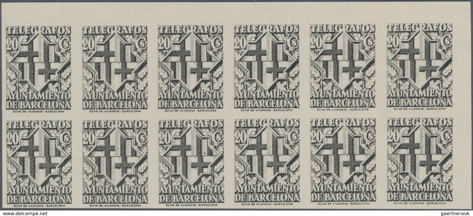 Spanien: 1930/1945 (ca.), unusual large accumulation BACK OF THE BOOK ISSUES mostly on stockcards in