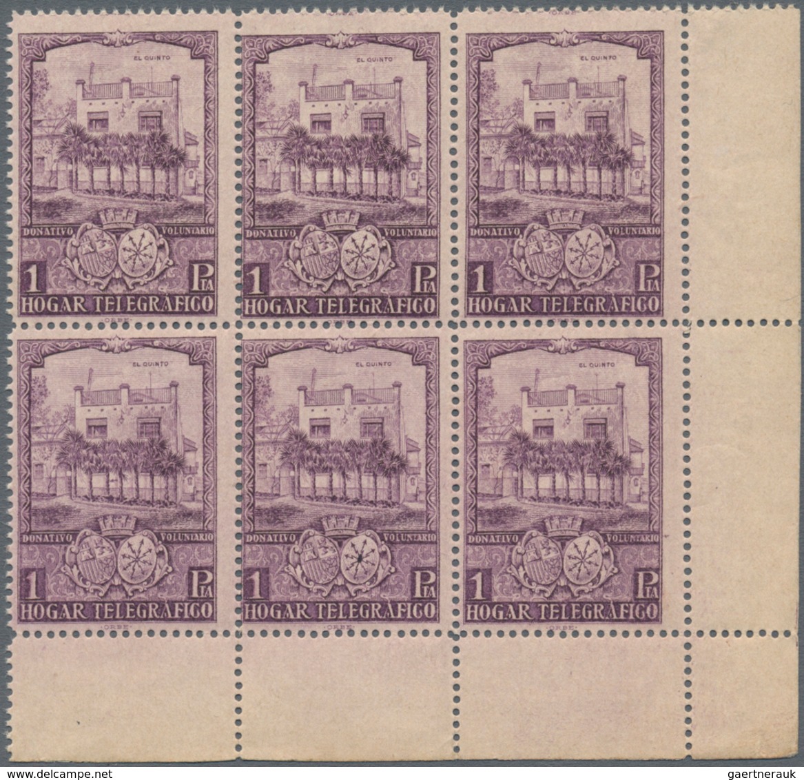 Spanien: 1930/1945 (ca.), unusual large accumulation BACK OF THE BOOK ISSUES mostly on stockcards in