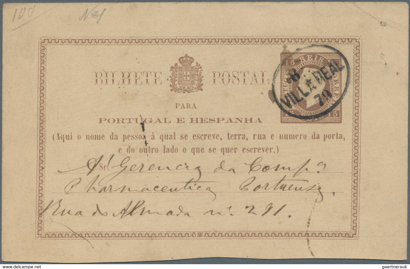 Spanien - Ganzsachen: 1870's-1930 Ca.: Group Of 21 Postal Stationery Items And Six Covers From Portu - 1850-1931