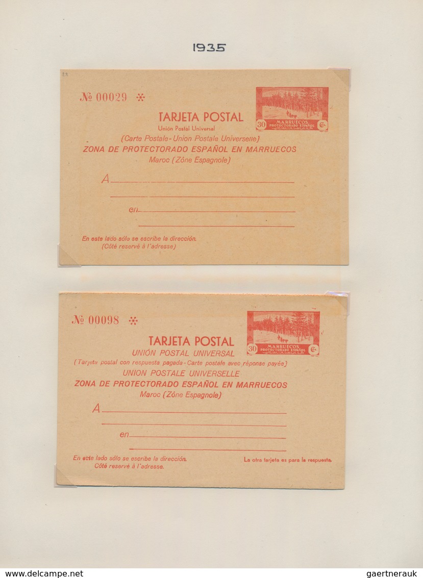 Spanien - Ganzsachen: 1873/1988 Collection Of Unused Postal Stationery Including The Colonial Areas, - 1850-1931