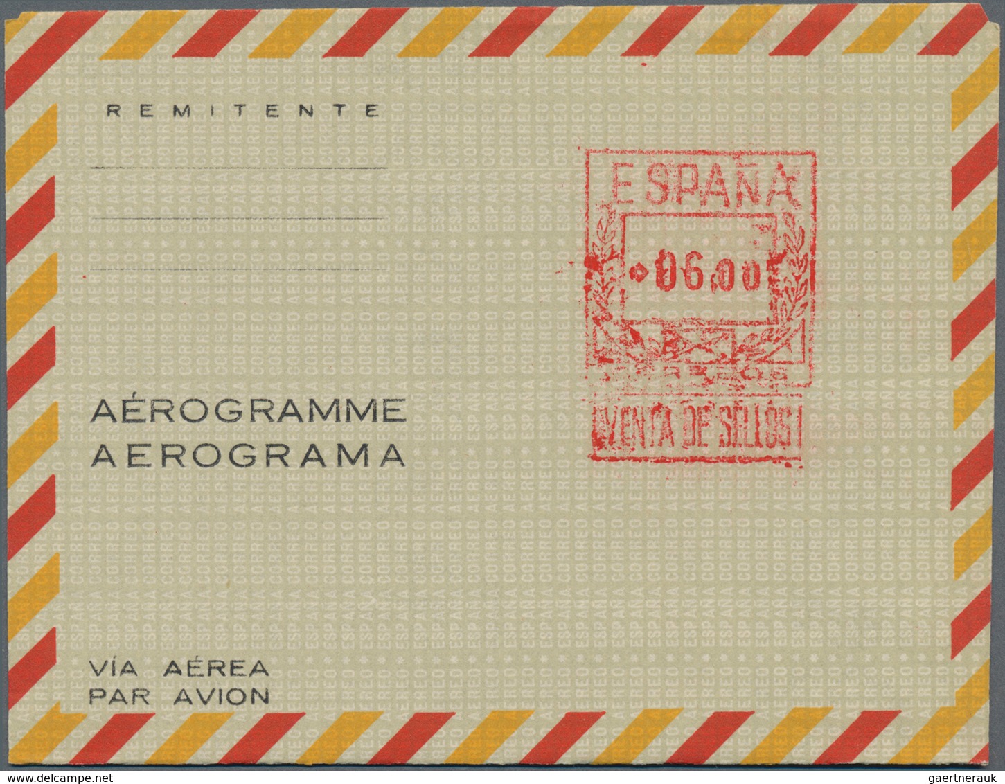 Spanien - Ganzsachen: 1959/75 Holding Of Ca. 710 Mostly Unused Aerograms, Besides, Numbered Aerogram - 1850-1931