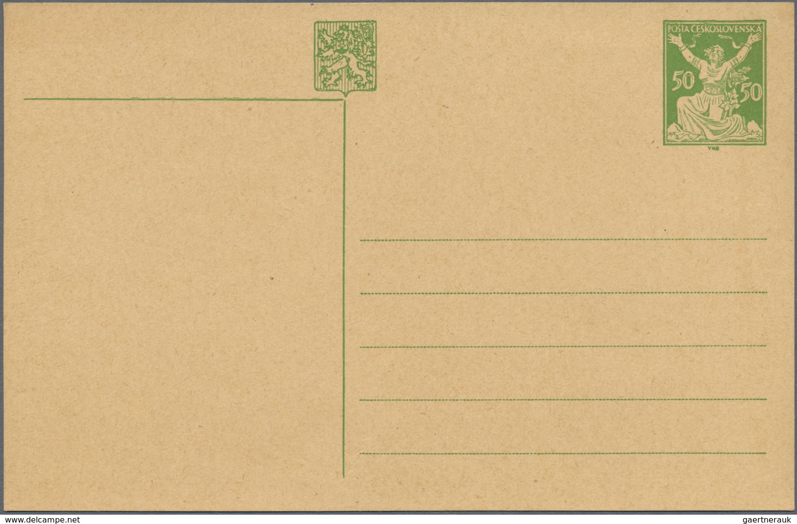 Tschechoslowakei: 1919/1999 (ca.) Holding Of About 1,070 Unused /CTO/used Postal Stationery Postcard - Covers & Documents