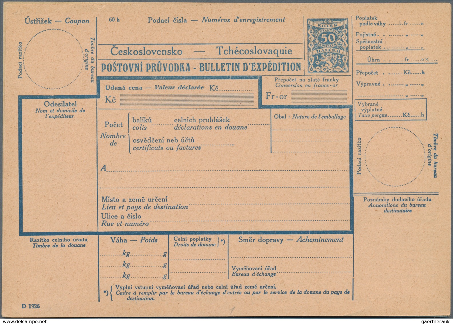 Tschechoslowakei - Ganzsachen: 1919/74 Ca. 320 Unused Postal Stationery, Incl. Postal Stationery Pos - Postkaarten