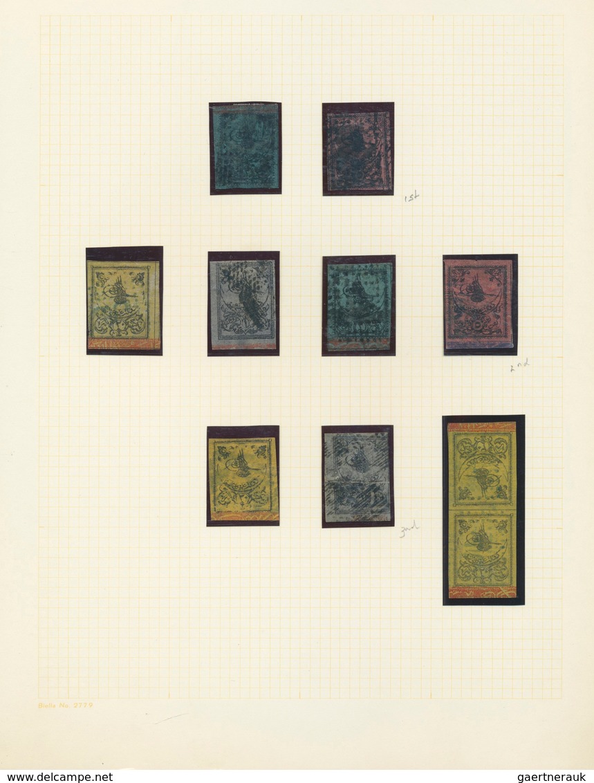 Türkei: 1863-1950, Sammung überwiegend Ungebraucht In Zwei Alben Ab Erstausgaben Dabei Portomarken I - Used Stamps