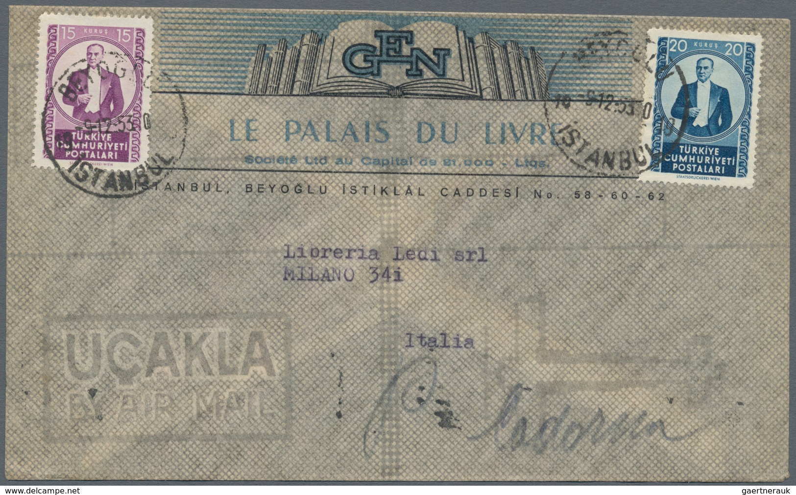 Türkei: 1914/1978, 27 Letter Including 14 Parcel Cards/money Orders. Some With Nice Frankings. Sligh - Oblitérés