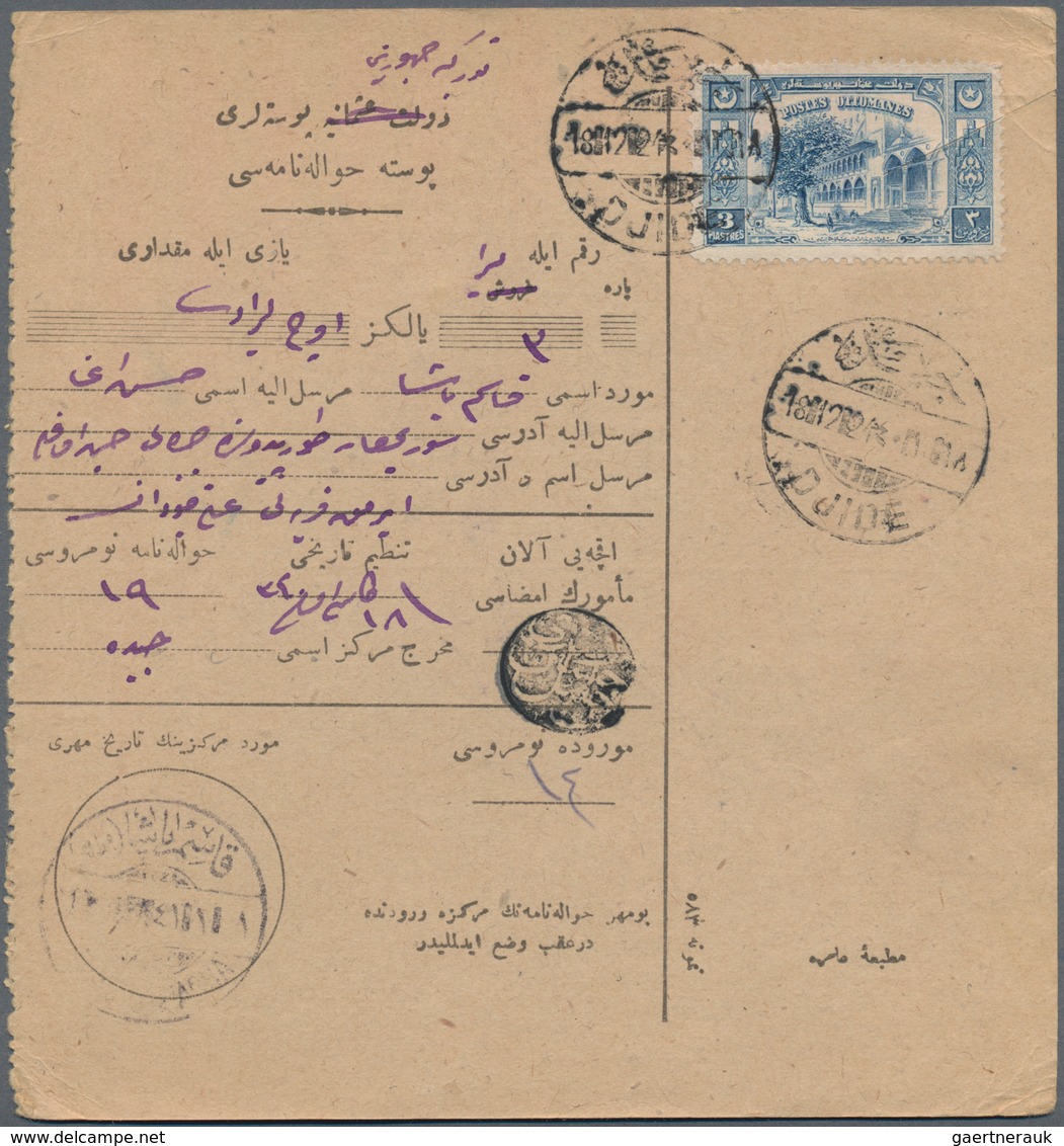 Türkei: 1923-35, Group Of 35 Parcel Cards From Various Post Offices In Turkey (Adana Region) Sent To - Usados