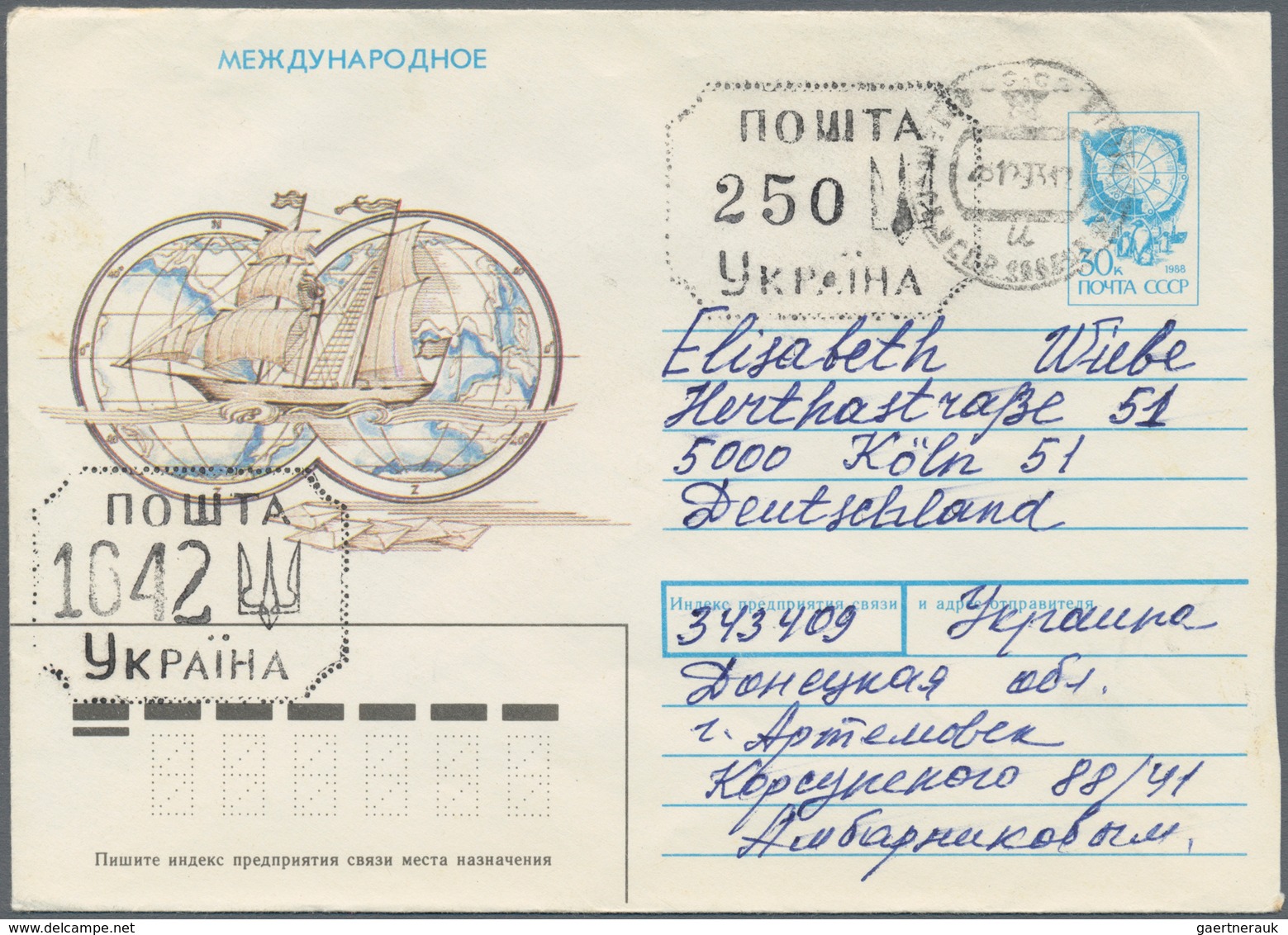 Ukraine - Ganzsachen: 1992/2010 (ca.) Accumulation Of Ca. 592 Stationeries Mostly Pictured Postal St - Ukraine