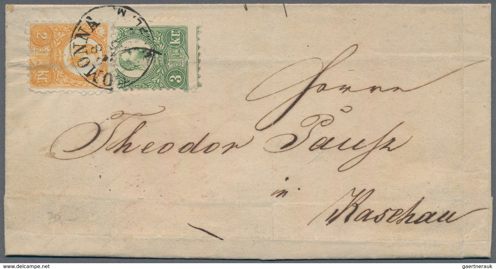 Ungarn: 1840/1957, Assortment Of Apprx. 160 Covers/cards From Some Pre-philately, Comprising A Nice - Lettres & Documents