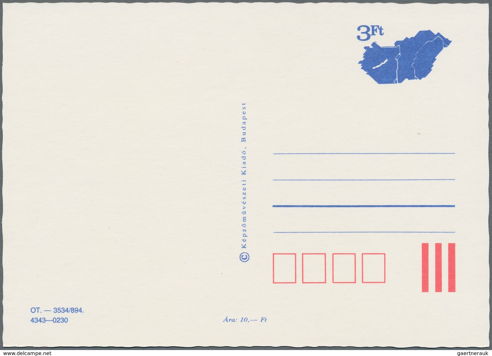 Ungarn - Ganzsachen: 1875/1990 Beautiful Holding Of About 190 Unused Postal Stationery, While Double - Enteros Postales