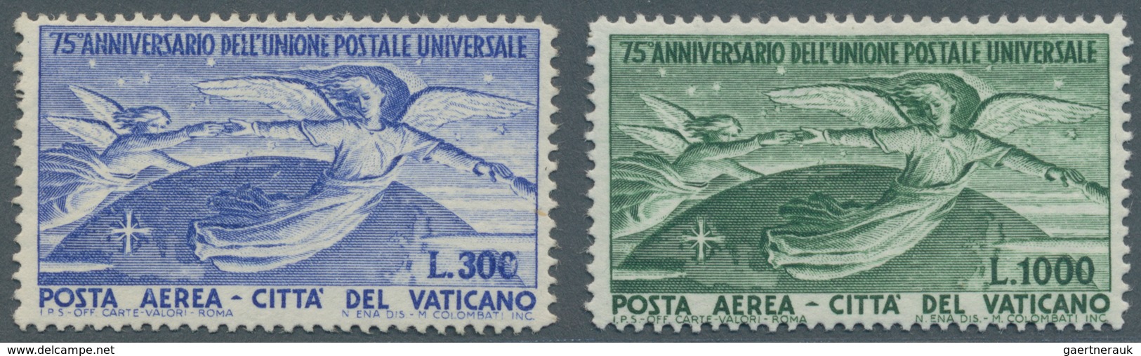 Vatikan: 1935/1952, Unmounted Mint Lot Of Better Issues: 1935 Juridical Congress, 1948 Airmails, 194 - Collections