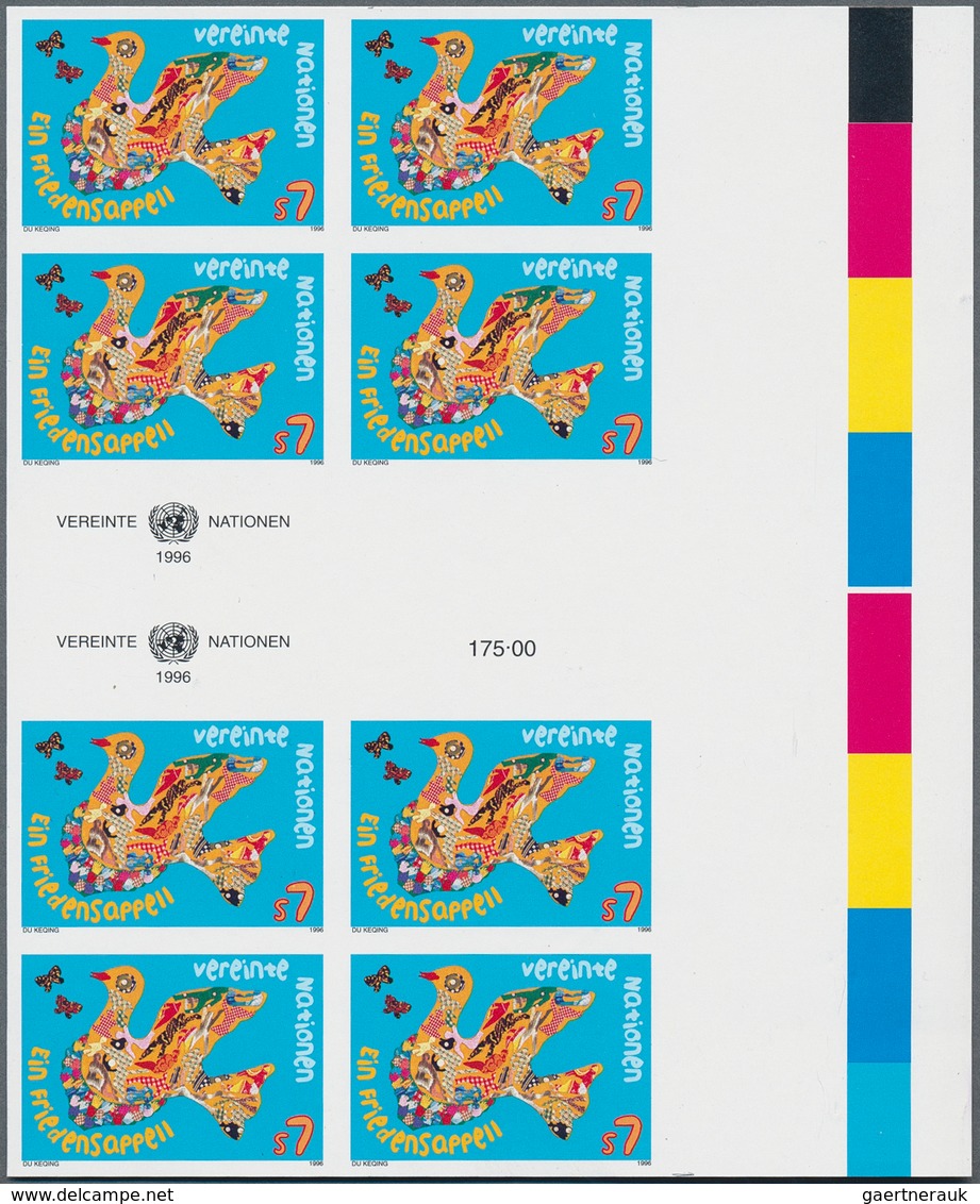 Vereinte Nationen - Wien: 1979/2000. Amazing Collection Of IMPERFORATE Stamps And Progressive Stamp - Ongebruikt