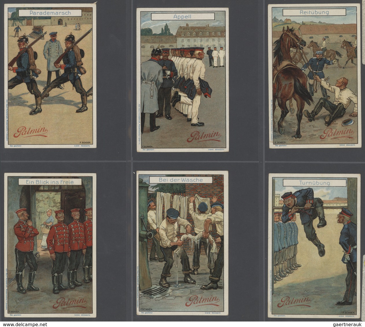 Europa: 1880/1960 (ca.), Liebig Trading Cards, Massive Dealers Stocks Covering 95 Albums And 39 Boxe - Autres - Europe