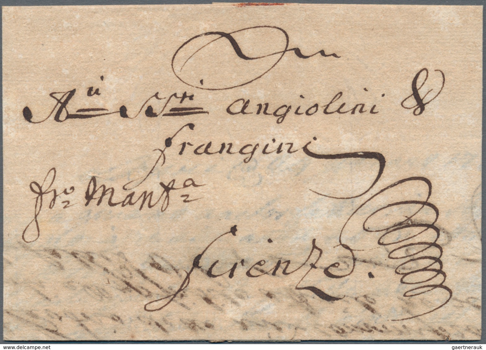 Europa: 1670/1796, EARLY FORWARDED MAIL: Valuable Lot With 17 Entire Letters, Comprising Early Forwa - Sonstige - Europa