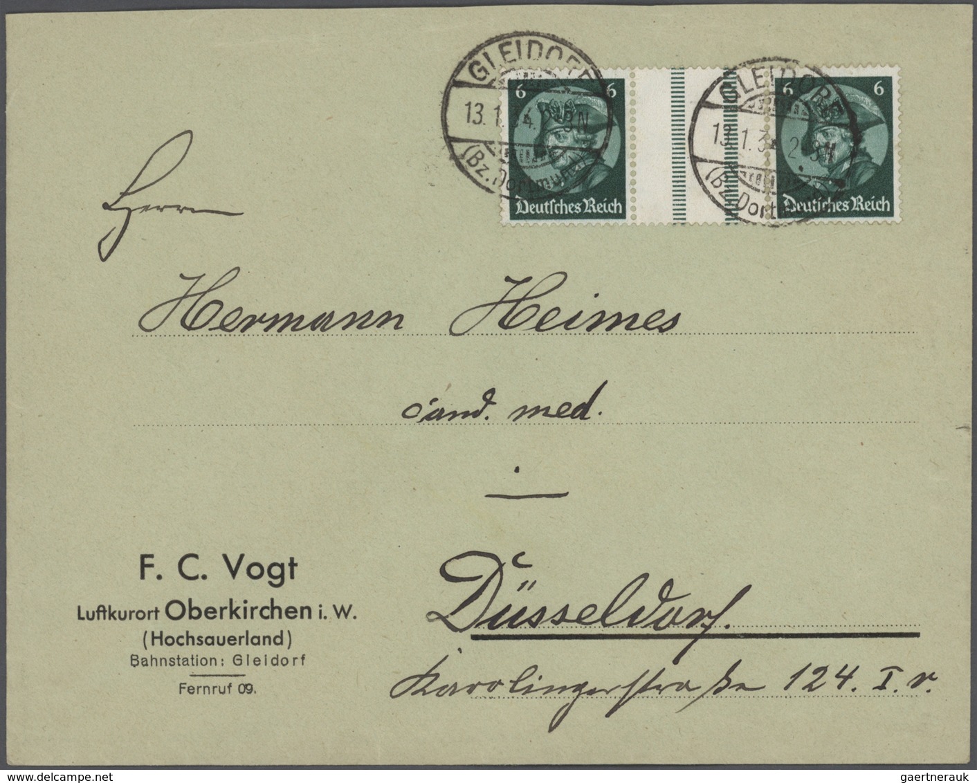 Europa: 1868/1944, kleine Schachtel mit ca 100 Briefen, Ansichtskarten u. Ganzsachen, überwiegend au