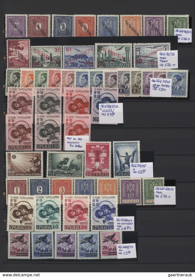 Europa: 1880/1955 (ca.), Mint And Used Collection/accumulation In A Stockbook, Comprising Mainly Bal - Europe (Other)