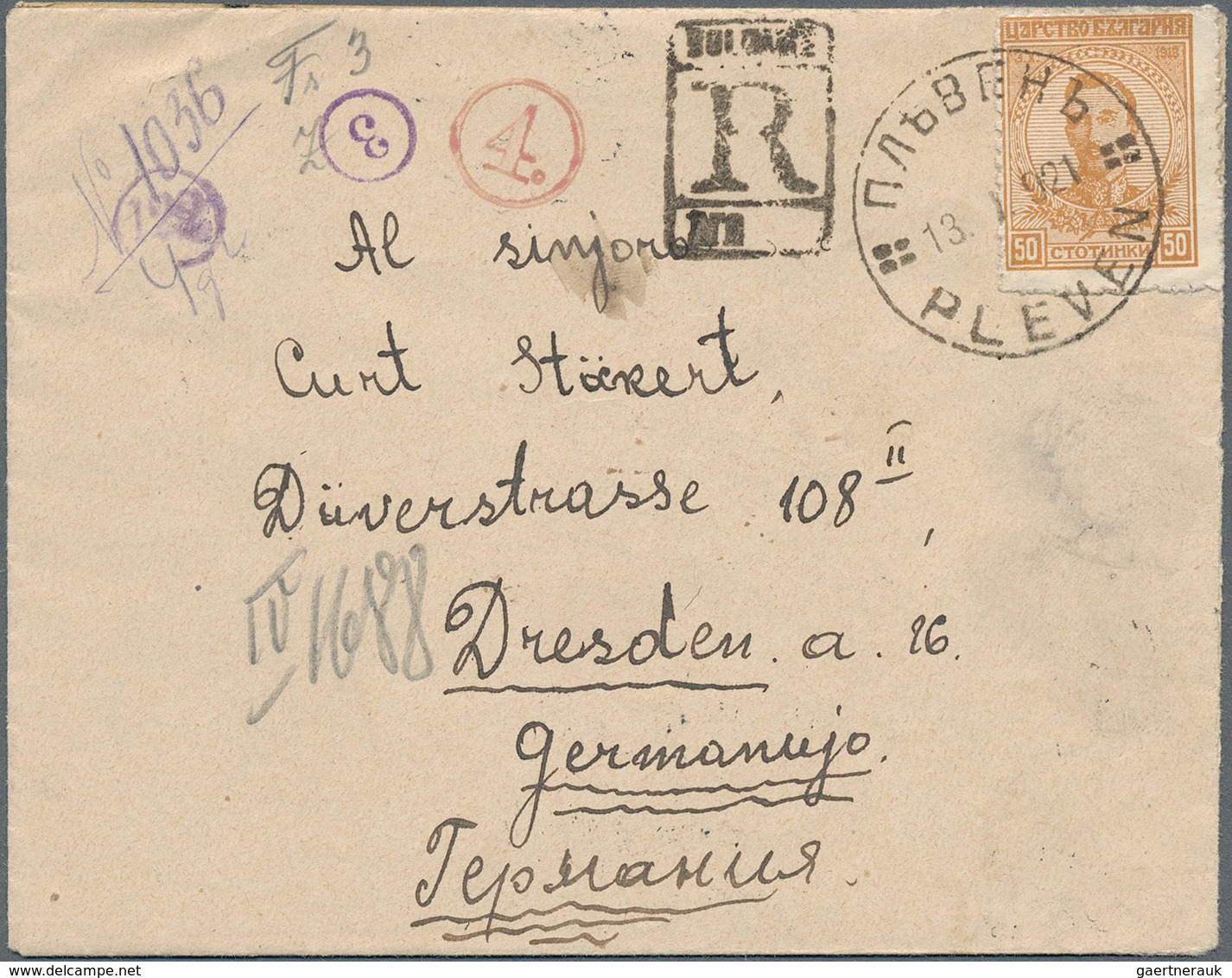 Europa: 1884/1950 (ca.), South East Europe/Balkan Area, Group Of 21 Covers/cards, E.g. Blugaria, Nic - Autres - Europe