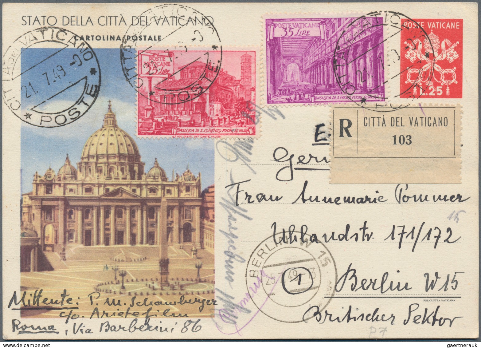 Europa: 1893 - 1965 (ca.), Accumulation Of Over 75 Covers, While FDC, Foreign Mixed Frankings, Air A - Andere-Europa