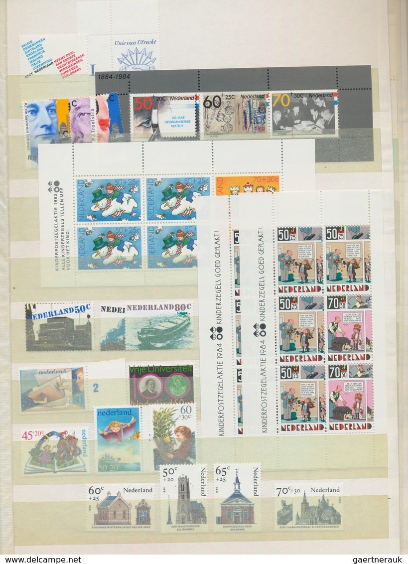 Europa: 1950-1990 Ca., Collection In Large Album Including Good Section France With Two S/S Mi.5 I, - Europe (Other)