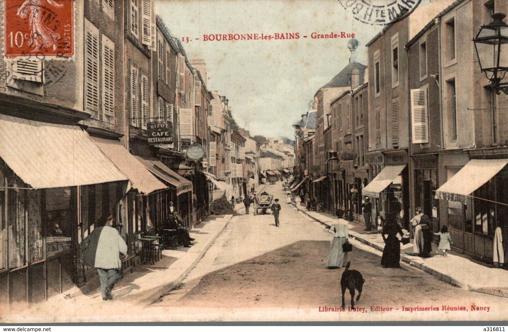 BOURBONNE LES BAINS GRANDE RUE - Bourbonne Les Bains