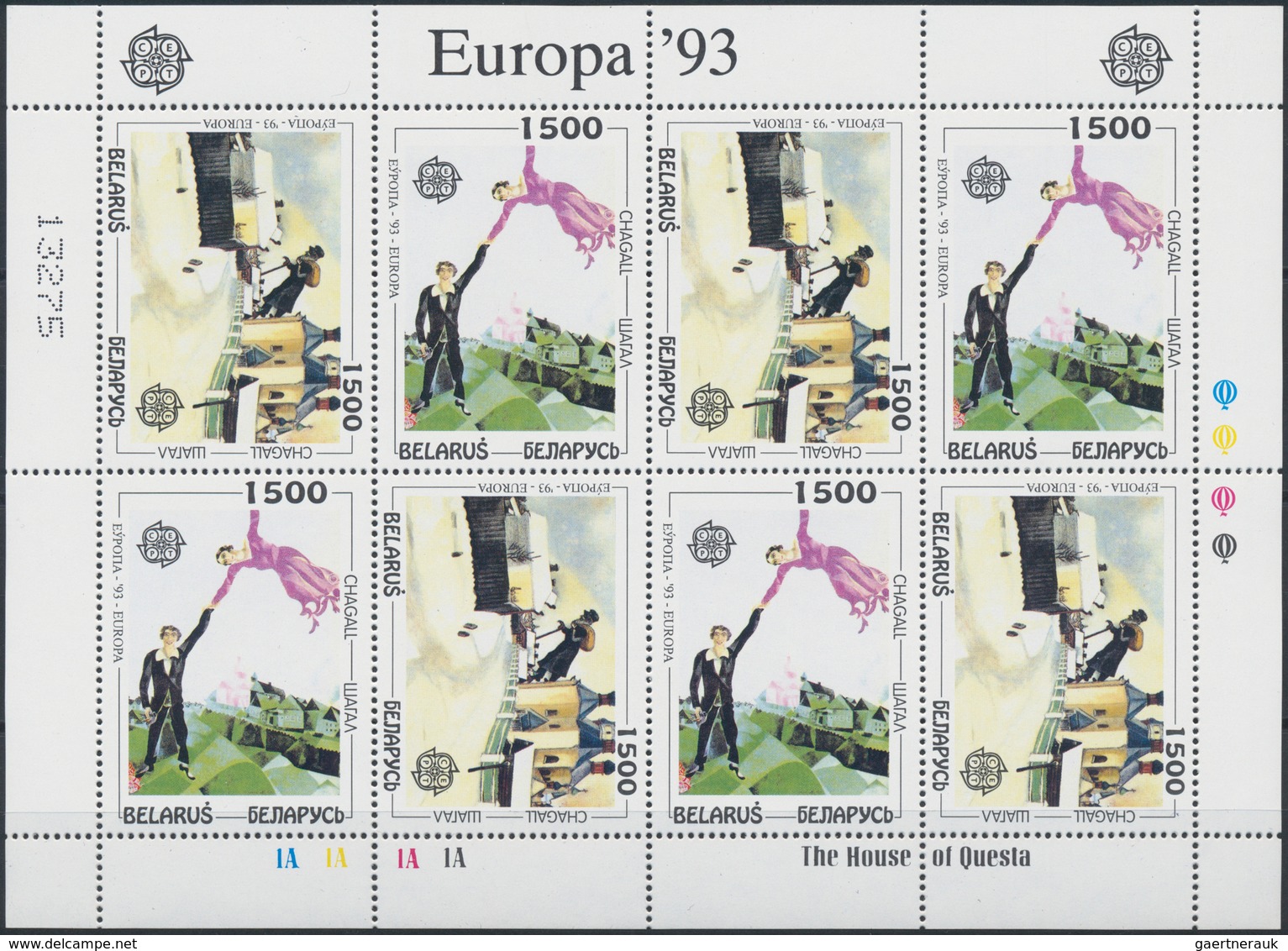 Europa-Union (CEPT): 1993/1994, At Least Six Complete Year Sets Of Both Years And An Accumulation Of - Europe (Other)