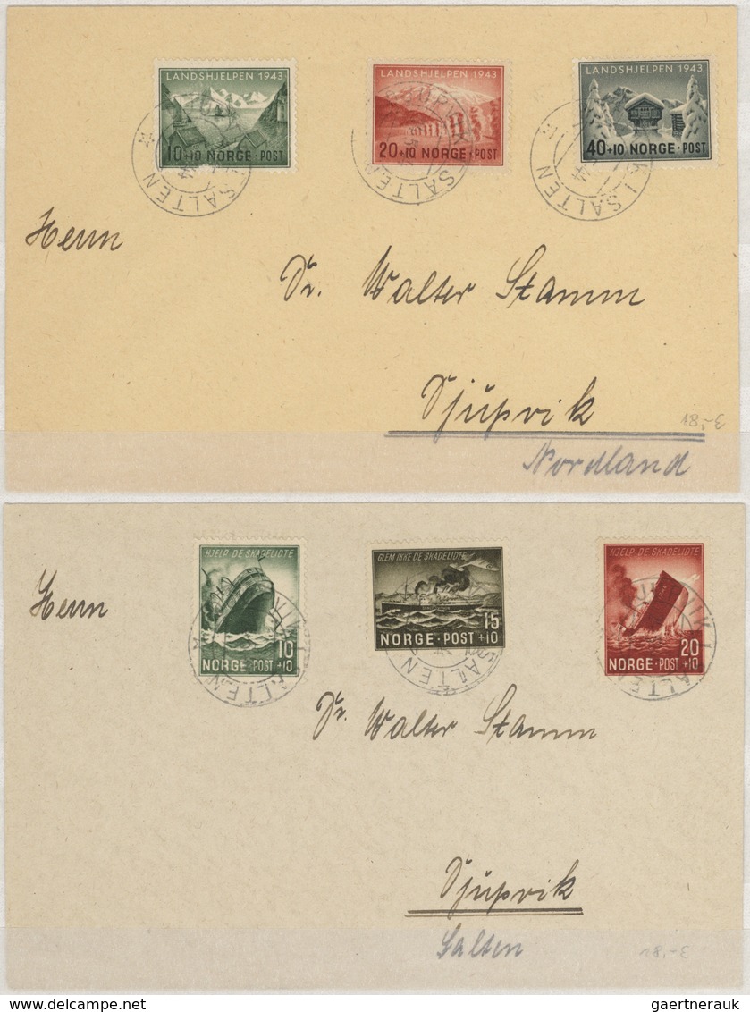 Skandinavien: 1851/1950 (ca.), Used And Mint Collection In A Stockbook, Varied Condition, Comprising - Europe (Other)