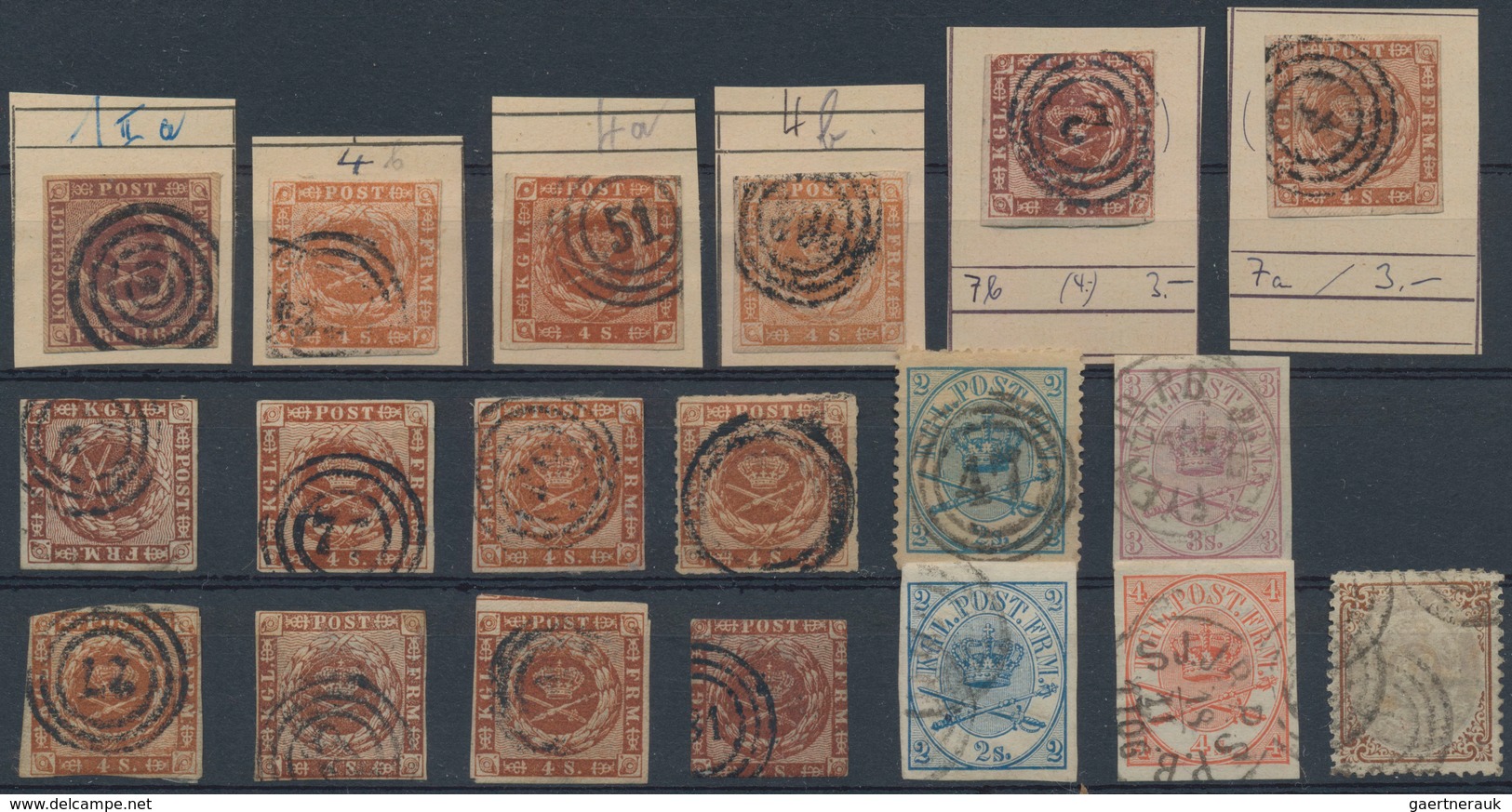 Skandinavien: 1851/1960 (ca.), Used And Mint Accumulation In Five Stockbooks (plus Some Stockcards), - Europe (Other)