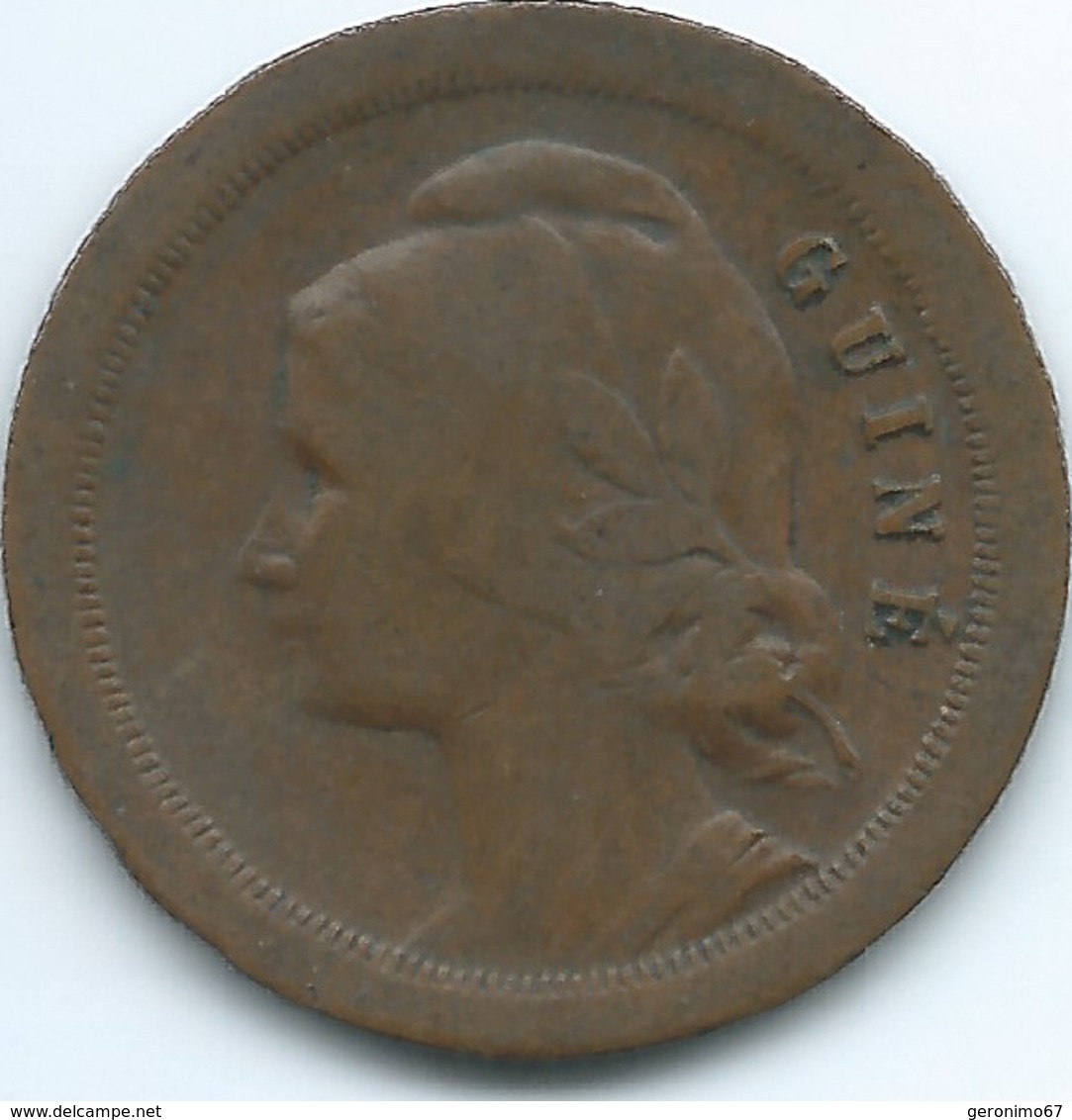 Guinea-Bissau / Portuguese - 1933 - 20 Centavos - KM3 - Guinea-Bissau