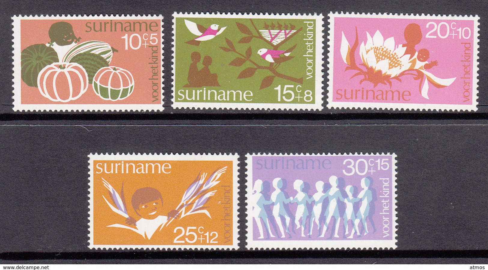 Suriname MNH NVPH Nr 682/86 From 1974 / Catw 4.00 EUR - Suriname