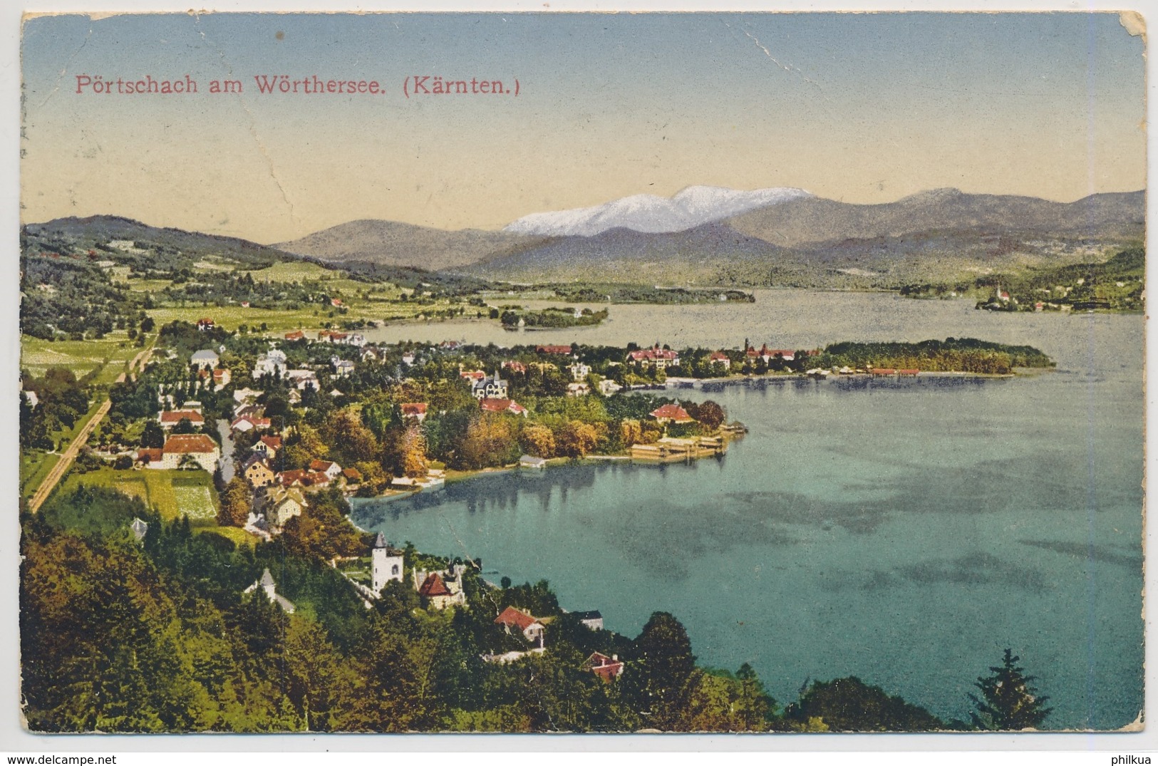 Pörtschach Am Wörther See  - Bezirk Klagenfurt-Land - Stempel K. U . K. Militär ...... Klagenfurt - Klopeinersee-Orte