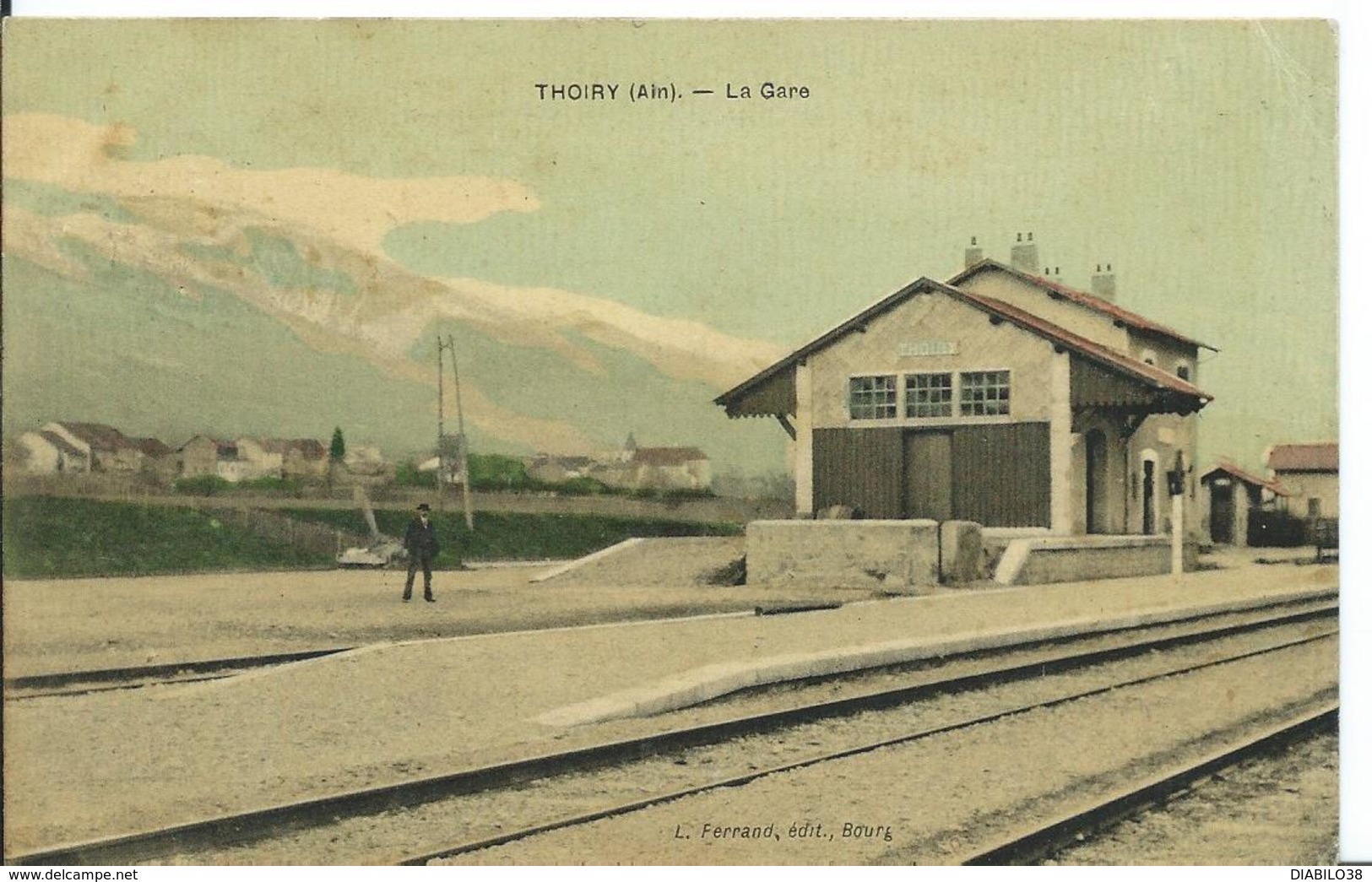 ***   THOIRY   (  AIN   )   LA GARE - Non Classés