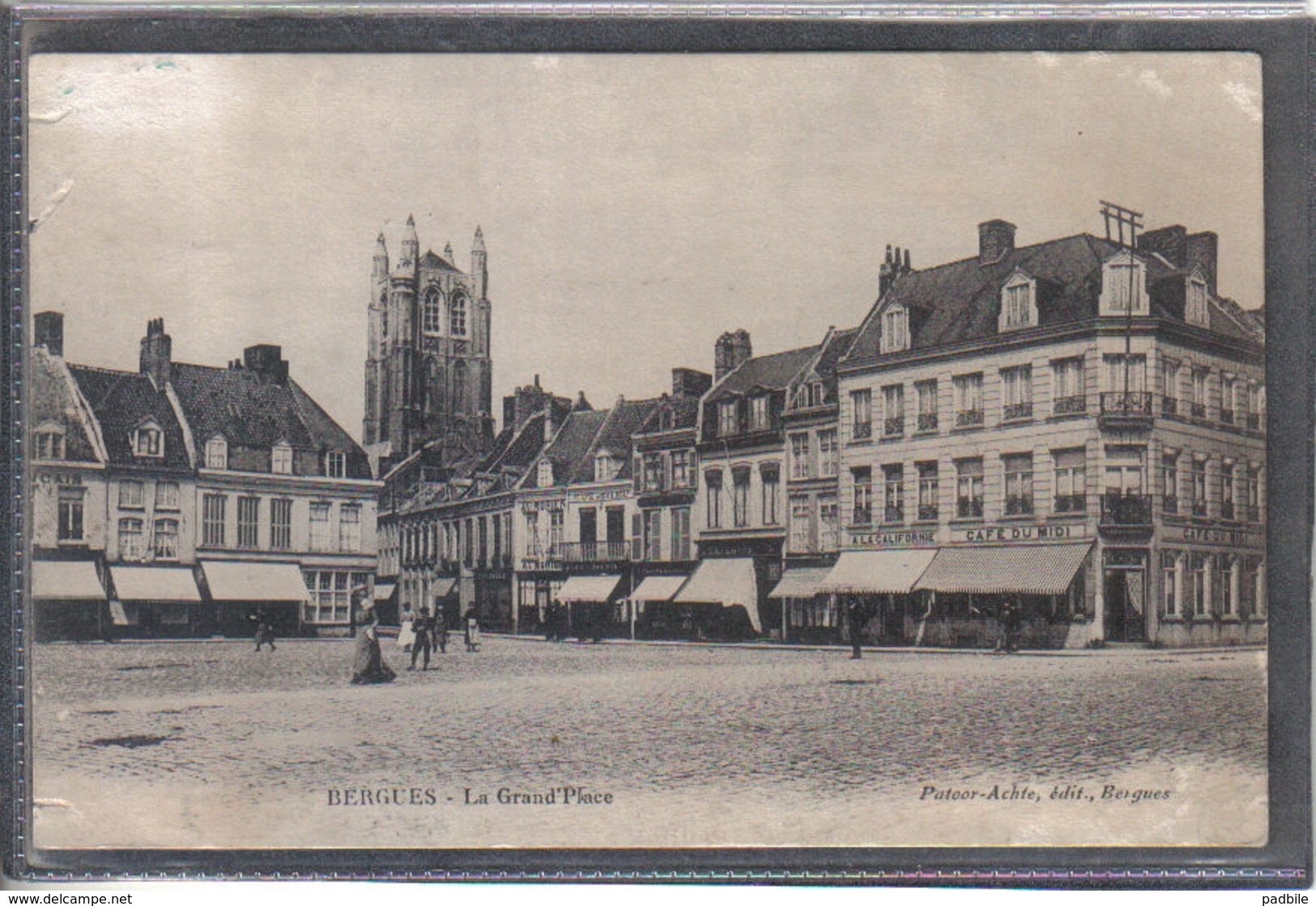 Carte Postale 59. Bergues   Très Beau Plan - Bergues