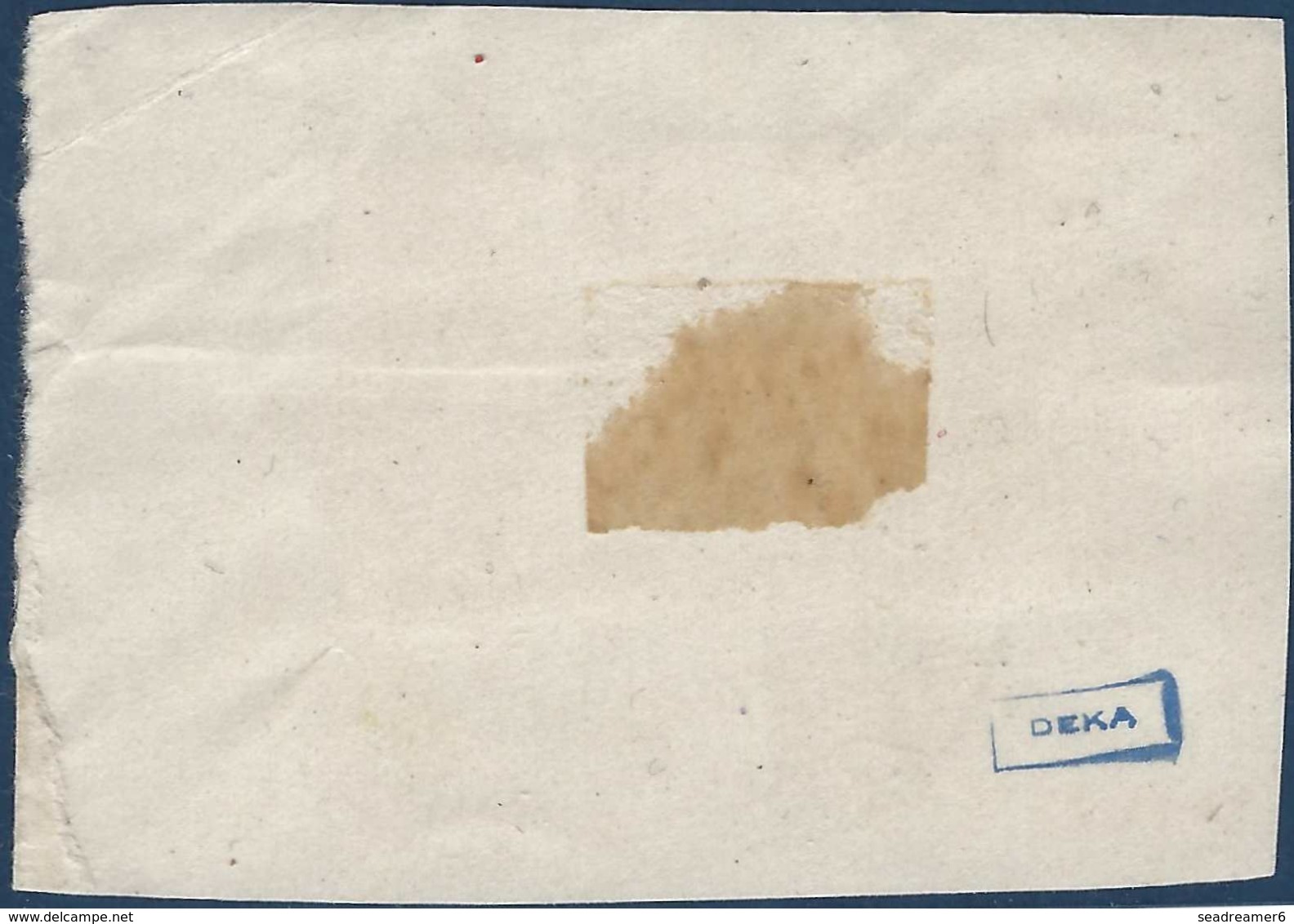 France Postes Serbes à Corfou Fragment N° 13 50c Merson N°120 Obliteration Serbe RR - Oorlogszegels