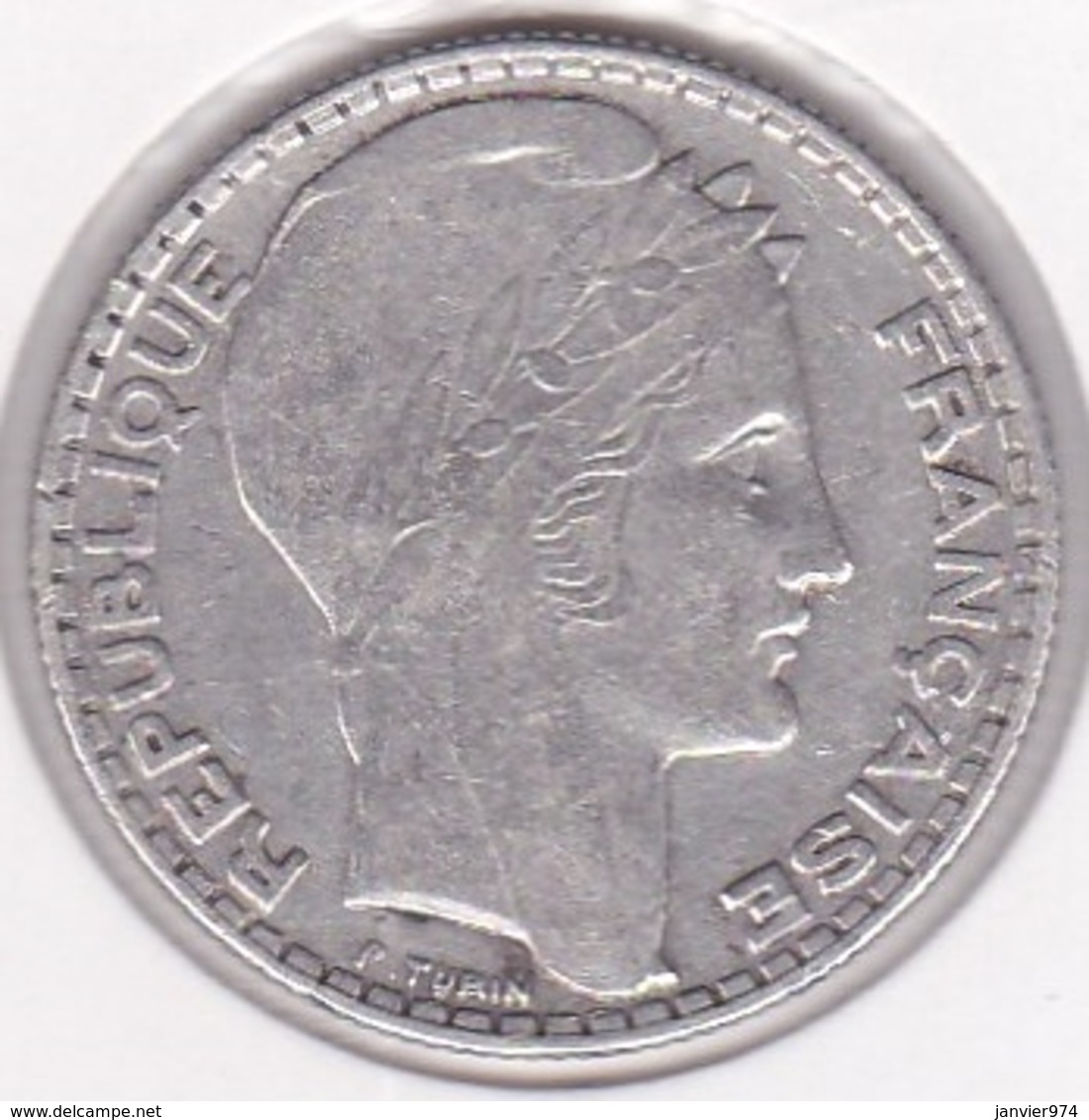 10 Francs Turin 1933 , En Argent - Autres & Non Classés