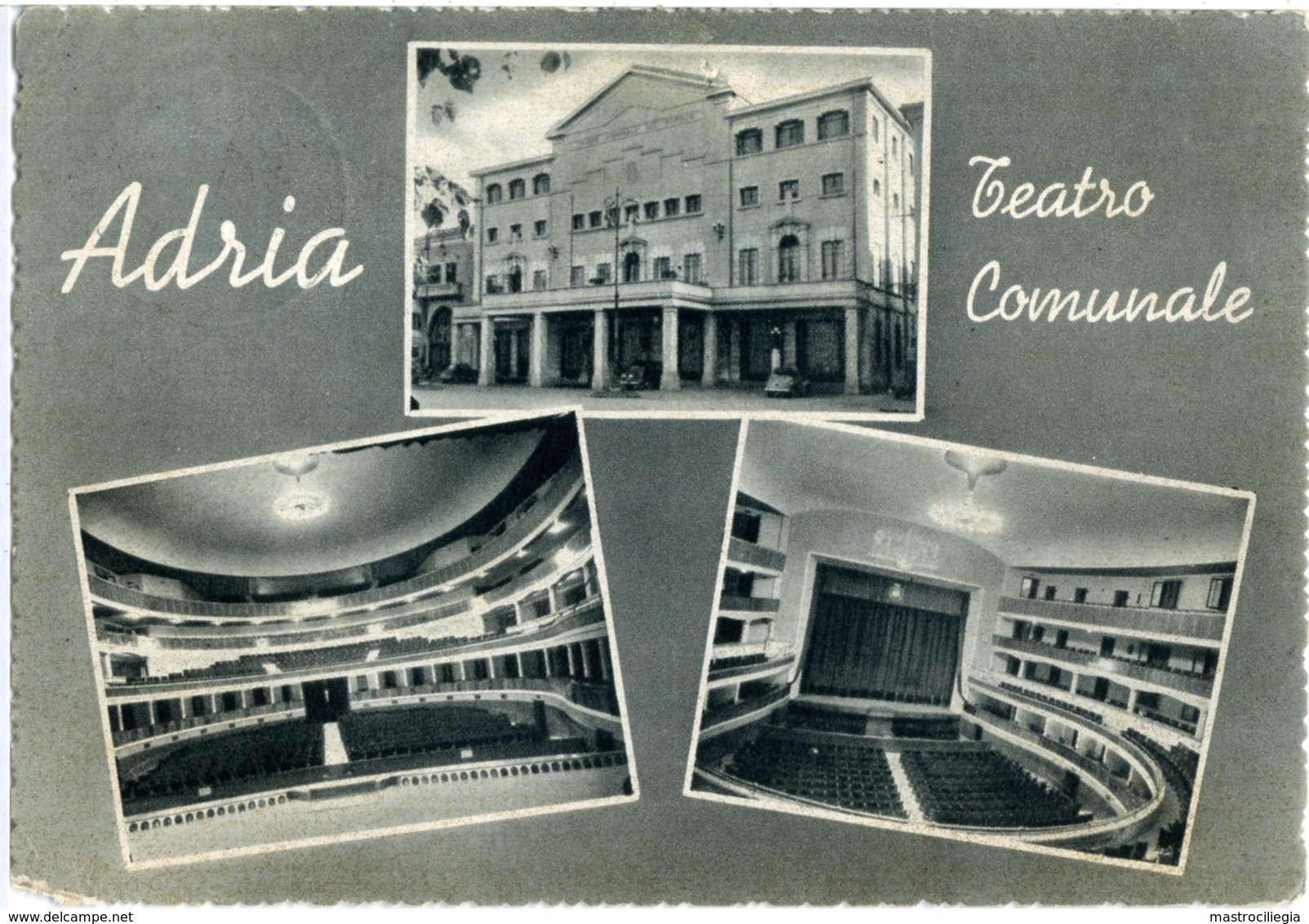 ADRIA  ROVIGO  Teatro Comunale Vedutine - Rovigo