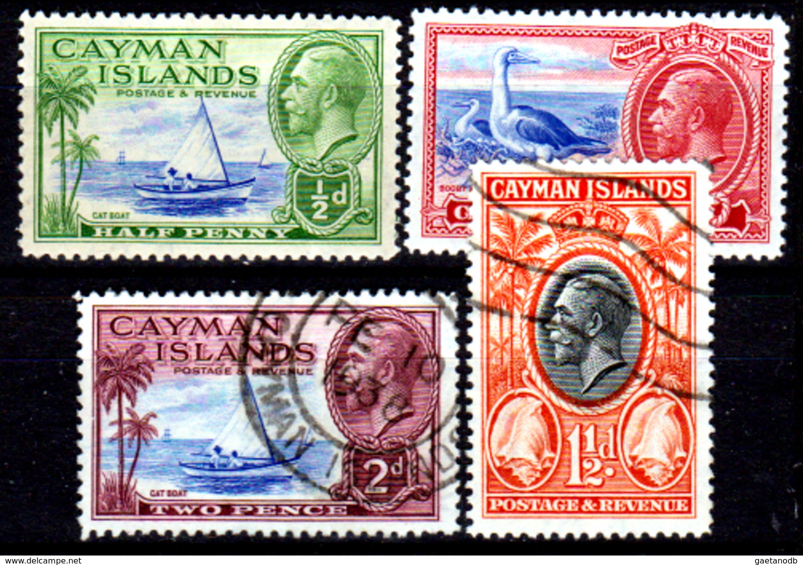 Cayman-043 - Emissione 1935 (o) - Senza Difetti Occulti. - Cayman (Isole)