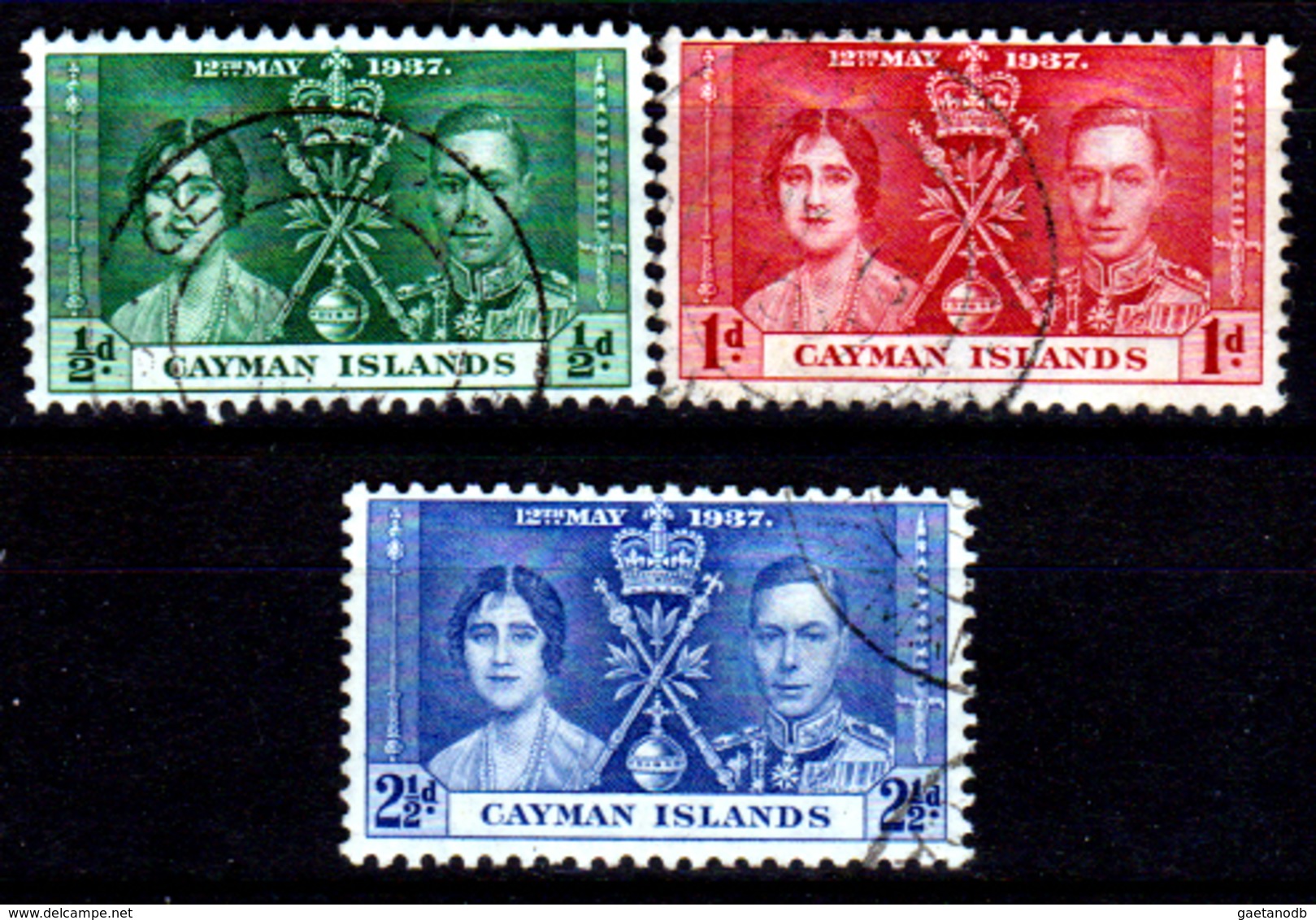 Cayman-044 - Emissione 1935 (o) - Senza Difetti Occulti. - Cayman (Isole)