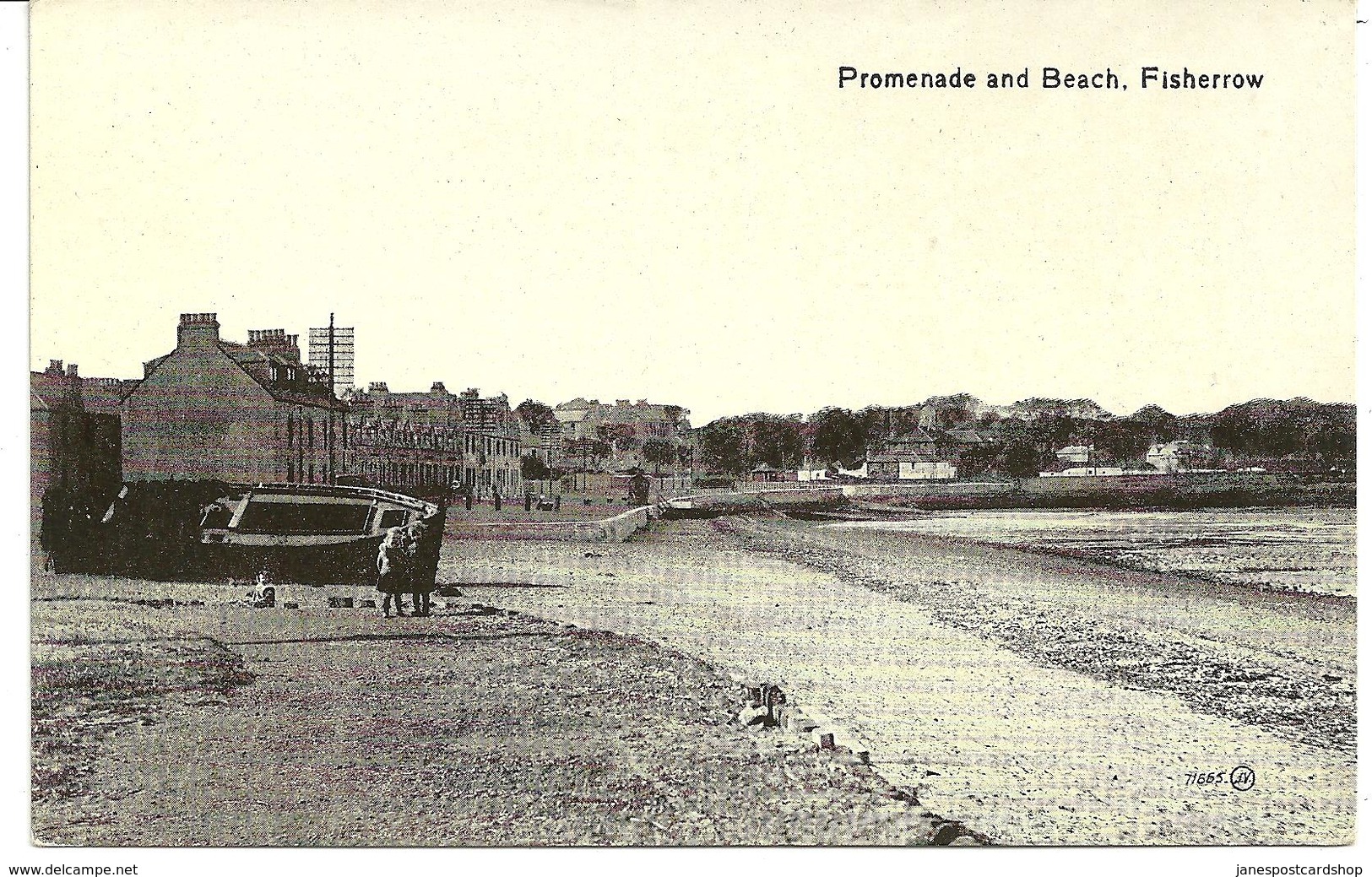 PROMENADE AND BEACH - FISHERROW - EAST LOTHIAN - SCOTLAND - East Lothian