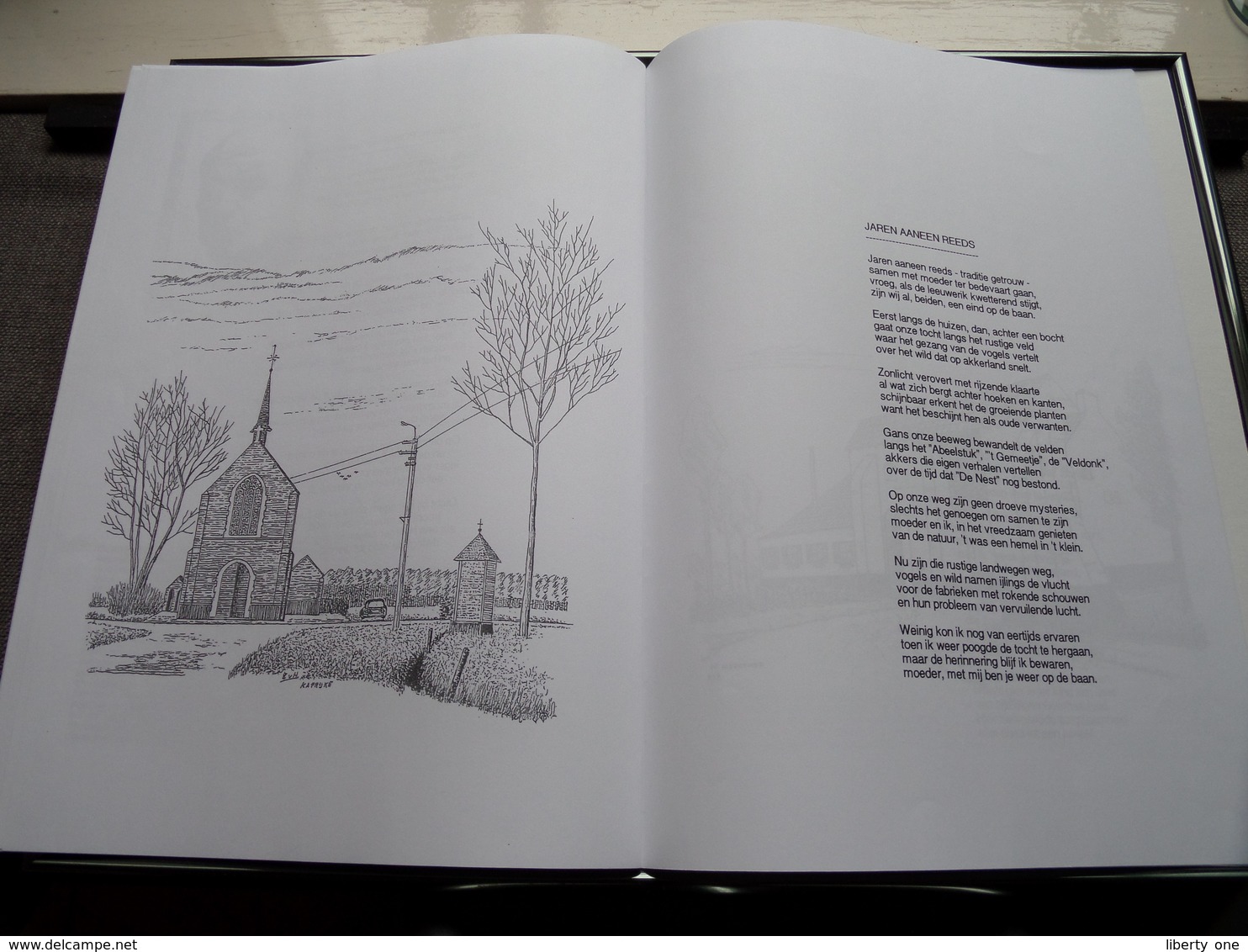 't GULDEN MEETJESLAND - Gedichten en Tekeningen van ERNEST VAN HERCK ( Druk 2de Brochure Van Herck ERTVELDE ) !