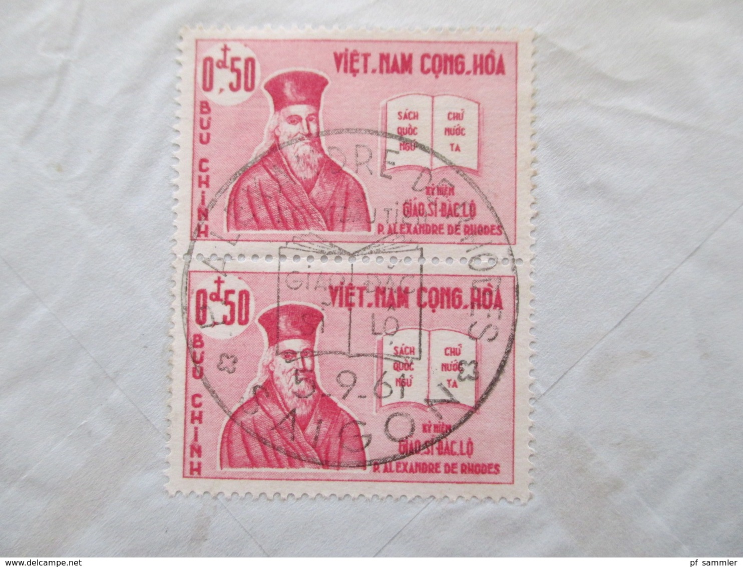 Vietnam / Süd Vietnam 1961 Auslandsbrief In Die USA Luftpost / Air Mail - Vietnam