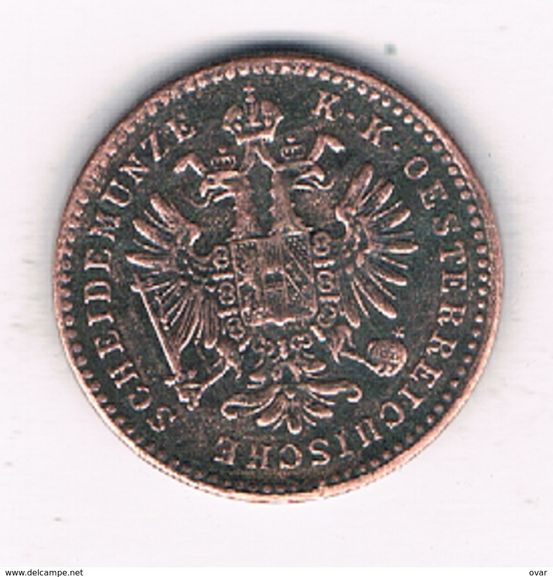 1 KREUZER 1860 B  OOSTENRIJK /4604/ - Autriche