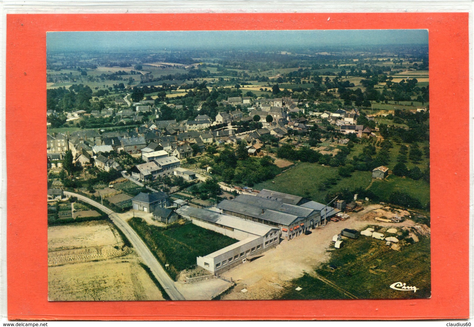 53  .CHATILLON - SUR - COLMONT  ,  Vue  Générale  Aérienne  . - Autres & Non Classés